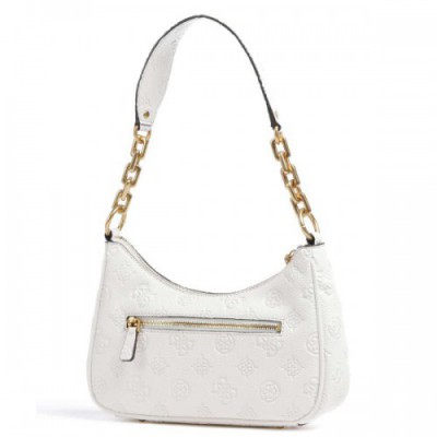 Guess Izzy Peony Shoulder bag synthetic white