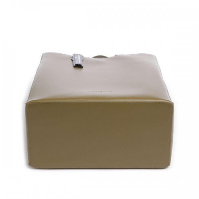 Liebeskind Paper Bag Carter M Tote bag fine grain leather olive-green