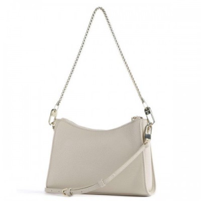 Aigner Ivy Shoulder bag grained cow leather ivory