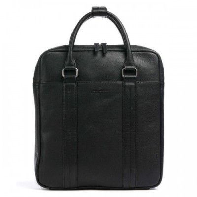 Castelijn & Beerens Linee Harry Backpack 15″ grained cow leather black