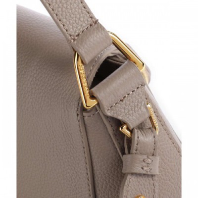 Coccinelle Sole Handbag grained cow leather taupe