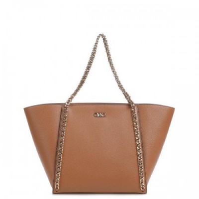 Michael Kors Westley Tote bag grained cow leather brown