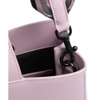 Liebeskind Paper Bag Carter M Handbag fine grain leather lavender