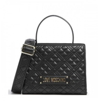 Love Moschino Quilted Crossbody bag synthetic black
