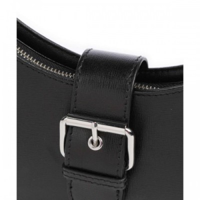 Núnoo Florence Apollo Shoulder bag grained leather black