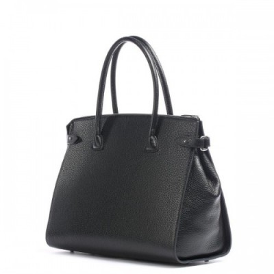 Decadent Copenhagen Meryl Handbag grained leather black