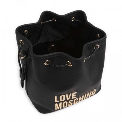 Love Moschino Bold Love Bucket bag synthetic black