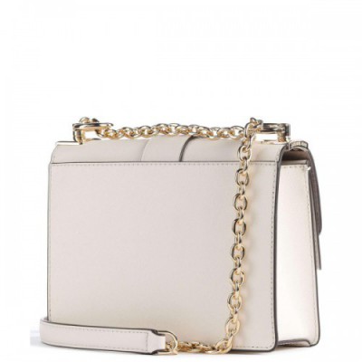 Michael Kors Greenwich Shoulder bag saffiano cow leather ivory