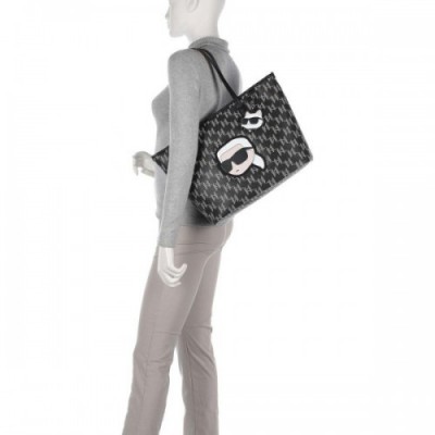 Karl Lagerfeld Ikonik 2.0 Mono Tote bag synthetic black