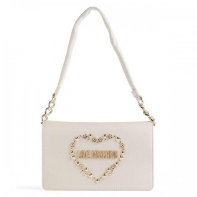 Love Moschino Blossom Of Love Shoulder bag synthetic beige