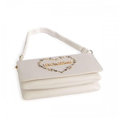 Love Moschino Blossom Of Love Shoulder bag synthetic beige