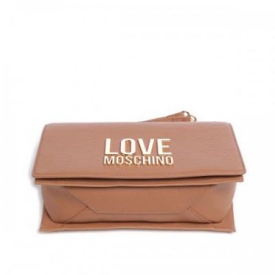 Love Moschino Love Lettering Shoulder bag synthetic brown