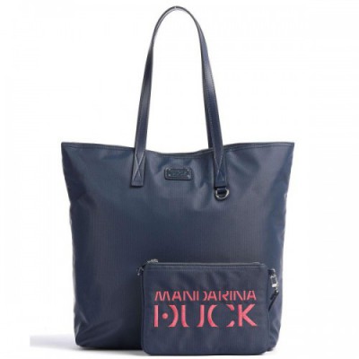 Mandarina Duck Style Tote bag nylon dark blue