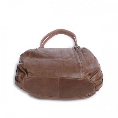 Aunts & Uncles Coffee Klatsch Cara Shoulder bag fine grain cow leather dark brown