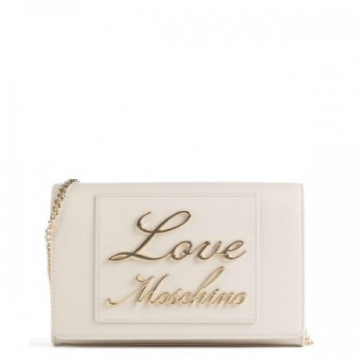 Love Moschino Smart Daily Crossbody bag synthetic beige