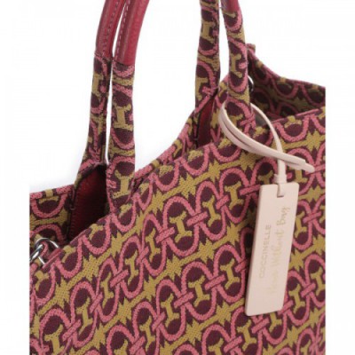 Coccinelle Never Without Bag Monogram Tote bag fabric multicolour
