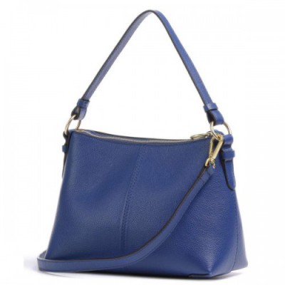 See by Chloé Joan Shoulder bag brushed cow leather, fine grain cow leather blue