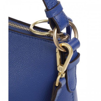 See by Chloé Joan Shoulder bag brushed cow leather, fine grain cow leather blue