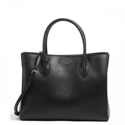 Coccinelle Farisa Handbag grained leather black