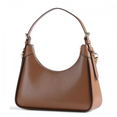 Michael Kors Wilma Shoulder bag grained cow leather brown