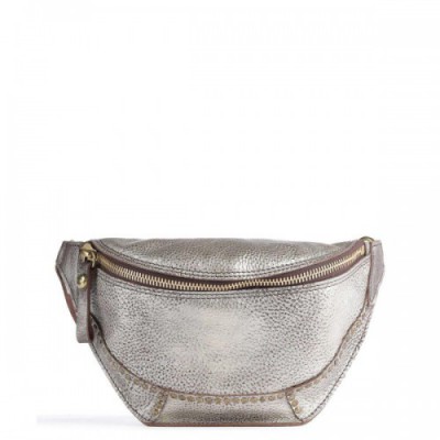 Campomaggi Fanny pack grained cow leather platinum