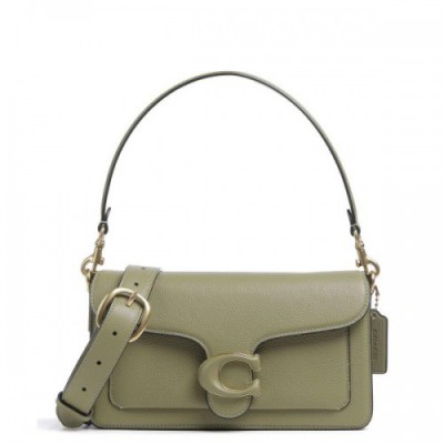 Coach Tabby 26 Shoulder bag grained leather olive-green