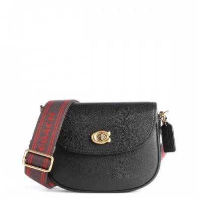 Coach Willow Crossbody bag grained cow leather black