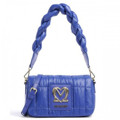 Love Moschino Thin Air Shoulder bag nylon blue