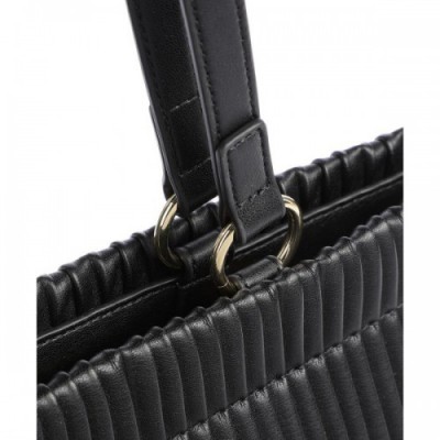 Love Moschino Pleated Tote bag synthetic black