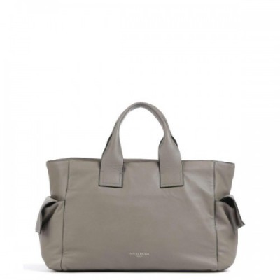 Liebeskind Sienna 3 XL Tote bag fine grain cow leather taupe