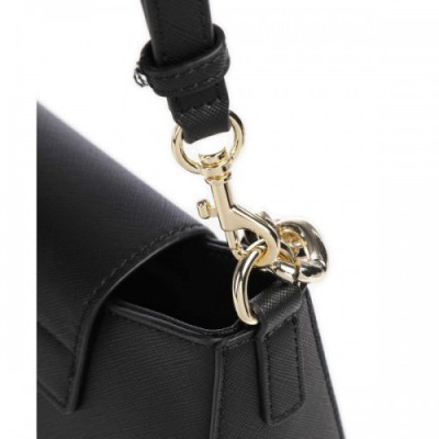 Versace Jeans Couture Logo Lock Shoulder bag synthetic black