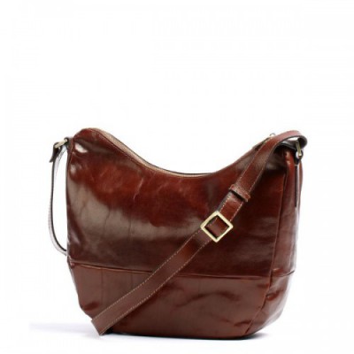 Giudi Hobo bag leather brown