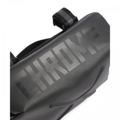 Chrome Helix Handlebar bag ballistic nylon black