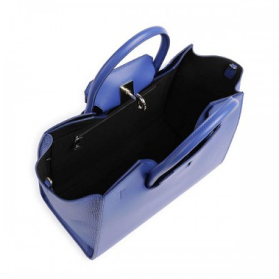 Furla Genesi Handbag leather blue