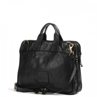 Campomaggi Tote bag grained cow leather black