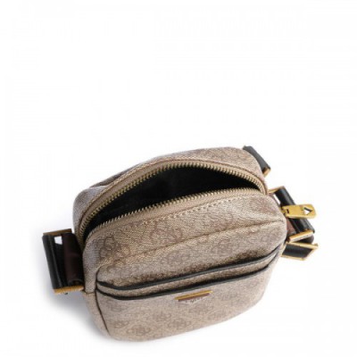 Guess Vezzola Crossbody bag synthetic beige