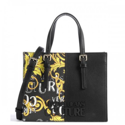 Versace Jeans Couture Rock Cut Crossbody bag synthetic black