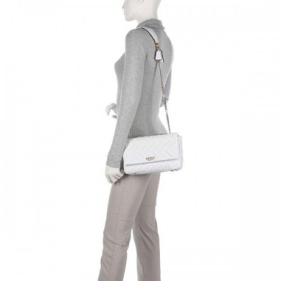 Guess Eco Mai Shoulder bag synthetic white