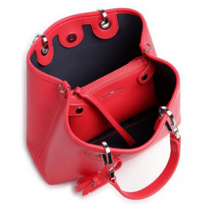 Emporio Armani My EA Handbag synthetic red