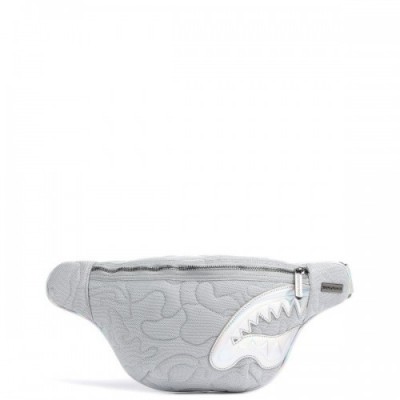 Sprayground Quilted Northern Fanny pack polyester grey