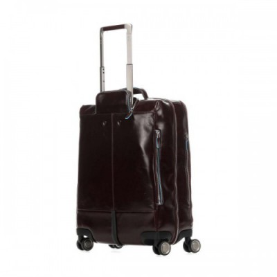 Piquadro Blue Square Spinner (4 wheels) mahogany 55 cm