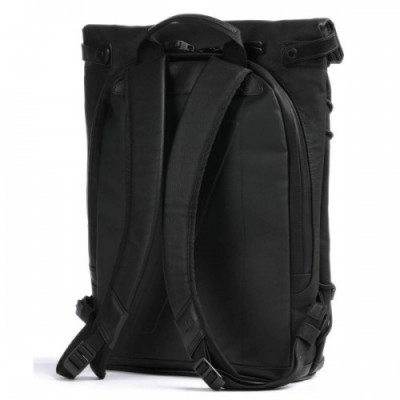 Aunts & Uncles Japan Osaka Rolltop backpack 15″ canvas black