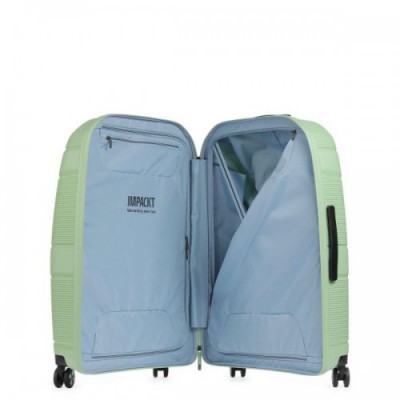 Impackt IP1 L Spinner (4 wheels) light green 76 cm