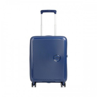 American Tourister Soundbox Spinner (4 wheels) navy 55 cm