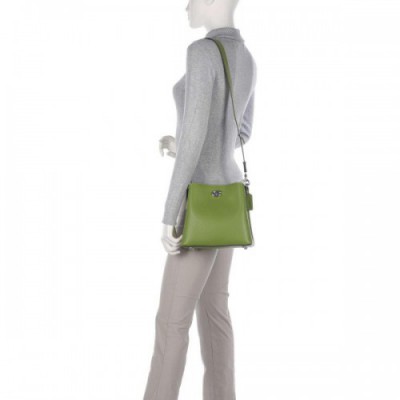 Coach Willow 21 Hobo bag leather green