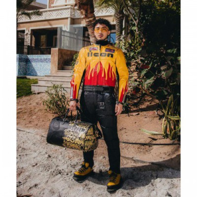 Sprayground Half Graff Weekend bag black 50 cm