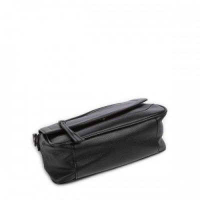 FredsBruder Bestie Crossbody bag recycled leather black