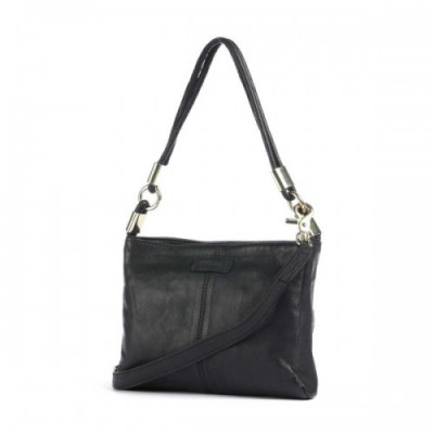 Depeche Magic Mood Shoulder bag sheepskin leather black
