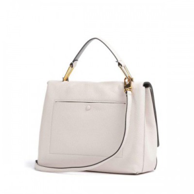 Coccinelle Liya Handbag grained leather ivory