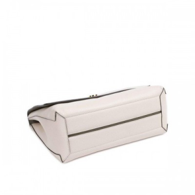 Coccinelle Liya Handbag grained leather ivory